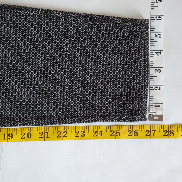 Philosophy Woman Stretch Waist Pants Plus 1X Black Off White Pockets - Picture 14 of 14